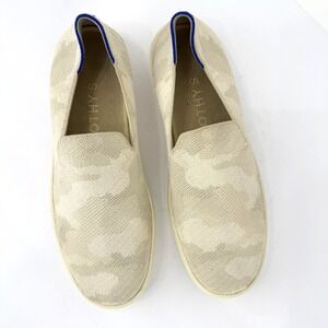 Rothy's Shoes Womens Size 10.5 Beige Camo Knit Slip On Sneaker Washable Eco‎